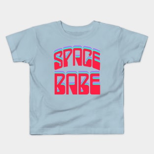 SPACE BABE Kids T-Shirt